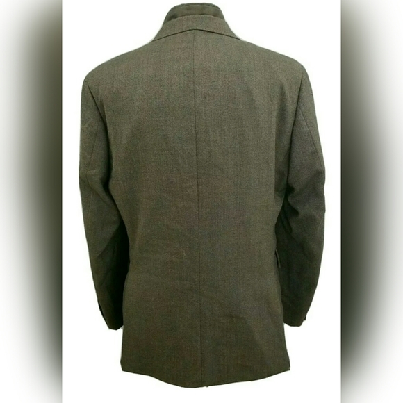 Johnston & Murphy Sport Coat w/Suede Leather Vest - Picture 4 of 8